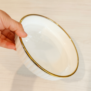 Base Circular orilla dorada